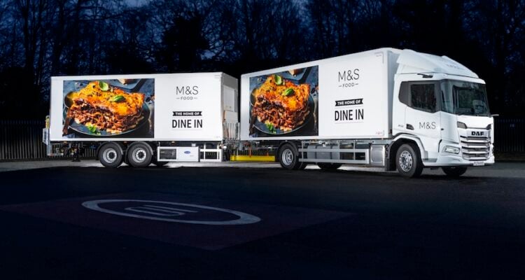 Marks & Spencer's pioneering hybrid wagon and drag fleet