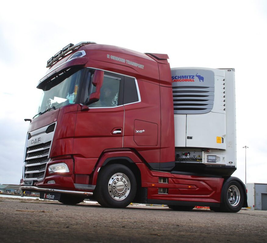 10% diesel cost-saving for Rob Gibbons Transport with new reefer from Schmitz Cargobull