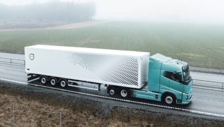 The Volvo FH Aero Electric, Volvo's new electric truck with 600km range