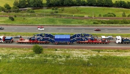 Collett & Sons Successfully Completes Complex Transportation of 234Te Stator