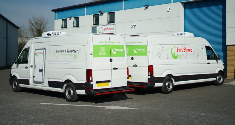 Vantastec Helps Bolster Fareshare Cymru's Fleet