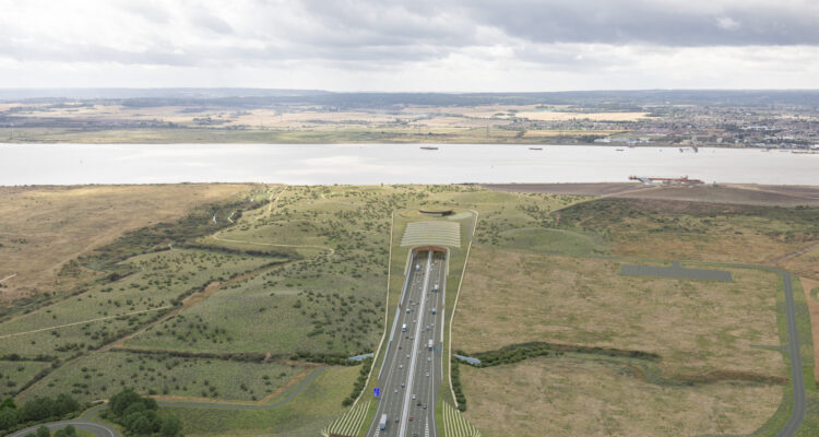 Lower Thames Crossing Northern Tunnel Entrance