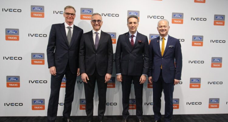 Ford Trucks and IVECO sign Joint Development Agreement for new HGV cab