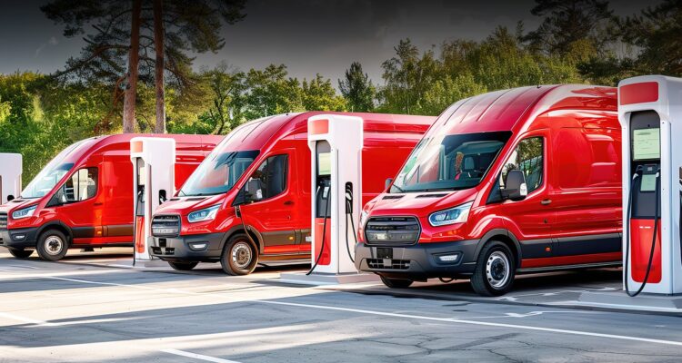charging vans