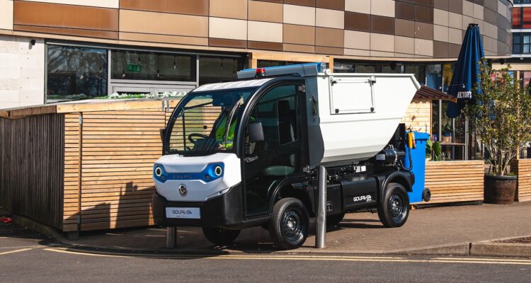 New Goupil G4 Refuse Collection Vehicle at CV Show
