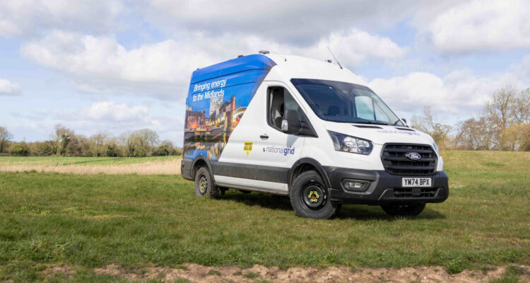 National Grid opt for first all-terrain tyres for vans