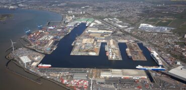 The Port of Tilbury, London, photo credit Forth Ports Limited
