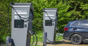 RAW Charging launches new EV charging hub at Stourhead