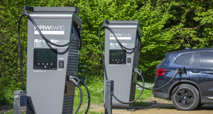RAW Charging launches new EV charging hub at Stourhead