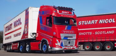 Stuart Nicol Transport sticks with Volvo with four FH Aero trucks