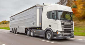 Scania UK made its presence known at Road Transport Expo