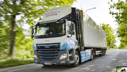 Toyota launches zero tailpipe emissions logistics