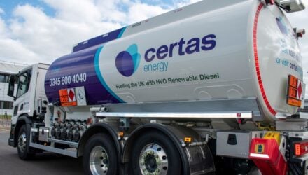 Certas Energy supplies HVO to Silverstone