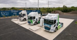 Nissan opens an electric truck charging station in Sunderland