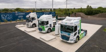 Nissan opens an electric truck charging station in Sunderland