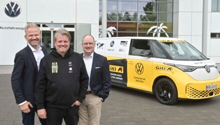 Record-breaking drive in the all-electric ID. Buzz