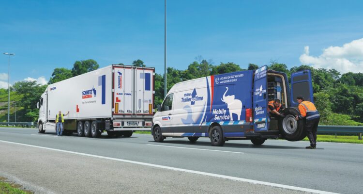 Schmitz Cargobull’s fleet of service vans hits the road