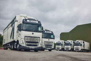 Volvo builds its presence at seras with 14 new fh with i-save trucks
