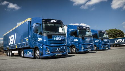 DSV Adds Four Volvo FH Aero Electric Trucks in Landmark Order