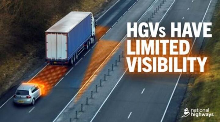 Young drivers urged to ‘Know the HGV Zones’ this summer