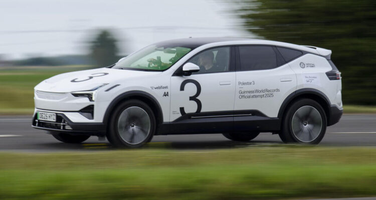 POLESTAR 3 GOES 581 MILES ON ONE CHARGE
