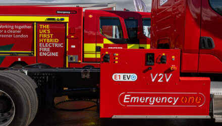 Vehicle to Vehicle charging project showcased at Cenex Expo 2025