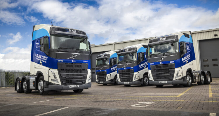 Slam Transport acquires 50 new Volvo FH with I-Save tractor units