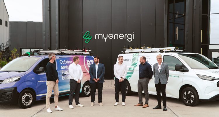 Myenergi teams with BT and Openreach to Electrify Fleets