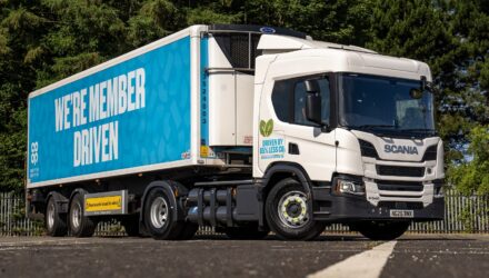 Co-op takes delivery of 30 new Scania CNG tractor units