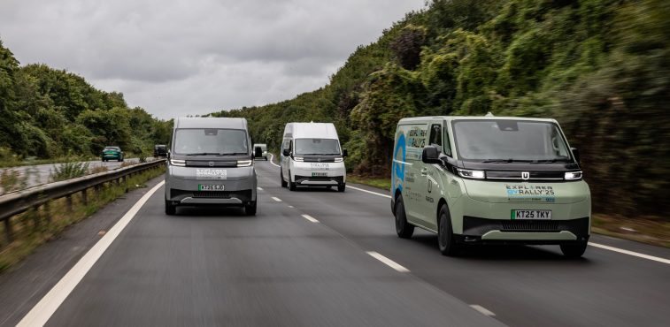 Farizon SV posts super efficiency stats during Explorer EV Rally