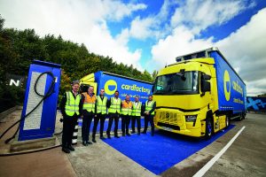 Expect Distribution launches first electric HGVs in eFREIGHT 2030