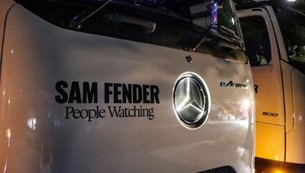 Sam Fender powers first all-electric UK & Ireland tour with Mercedes-Benz eActros 600s