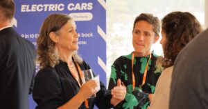 The Bon VoyCharge reception brought industry stakeholders together to further conversations about Destination Charging