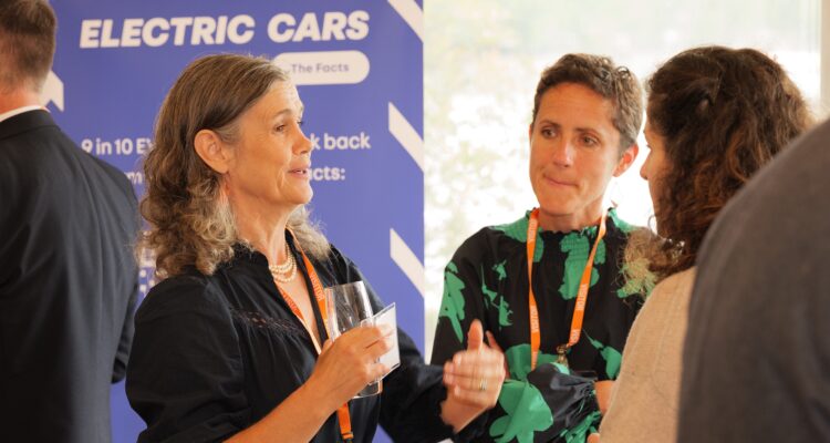 The Bon VoyCharge reception brought industry stakeholders together to further conversations about Destination Charging