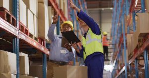 Warehouse workers