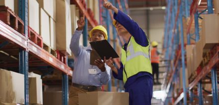 Warehouse workers