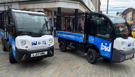 Barrow BID recruits all-electric Groupil G4 utility vehicle