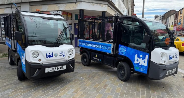 Barrow BID recruits all-electric Groupil G4 utility vehicle
