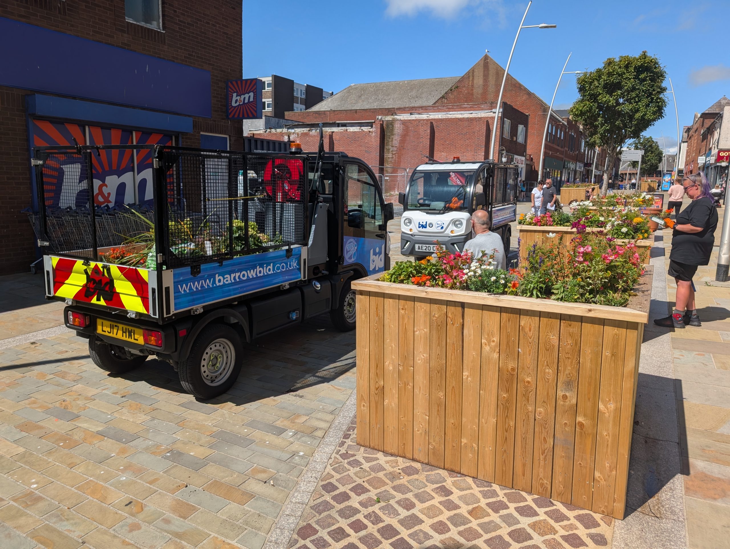 Barrow BID recruits all-electric Groupil G4 utility vehicle
