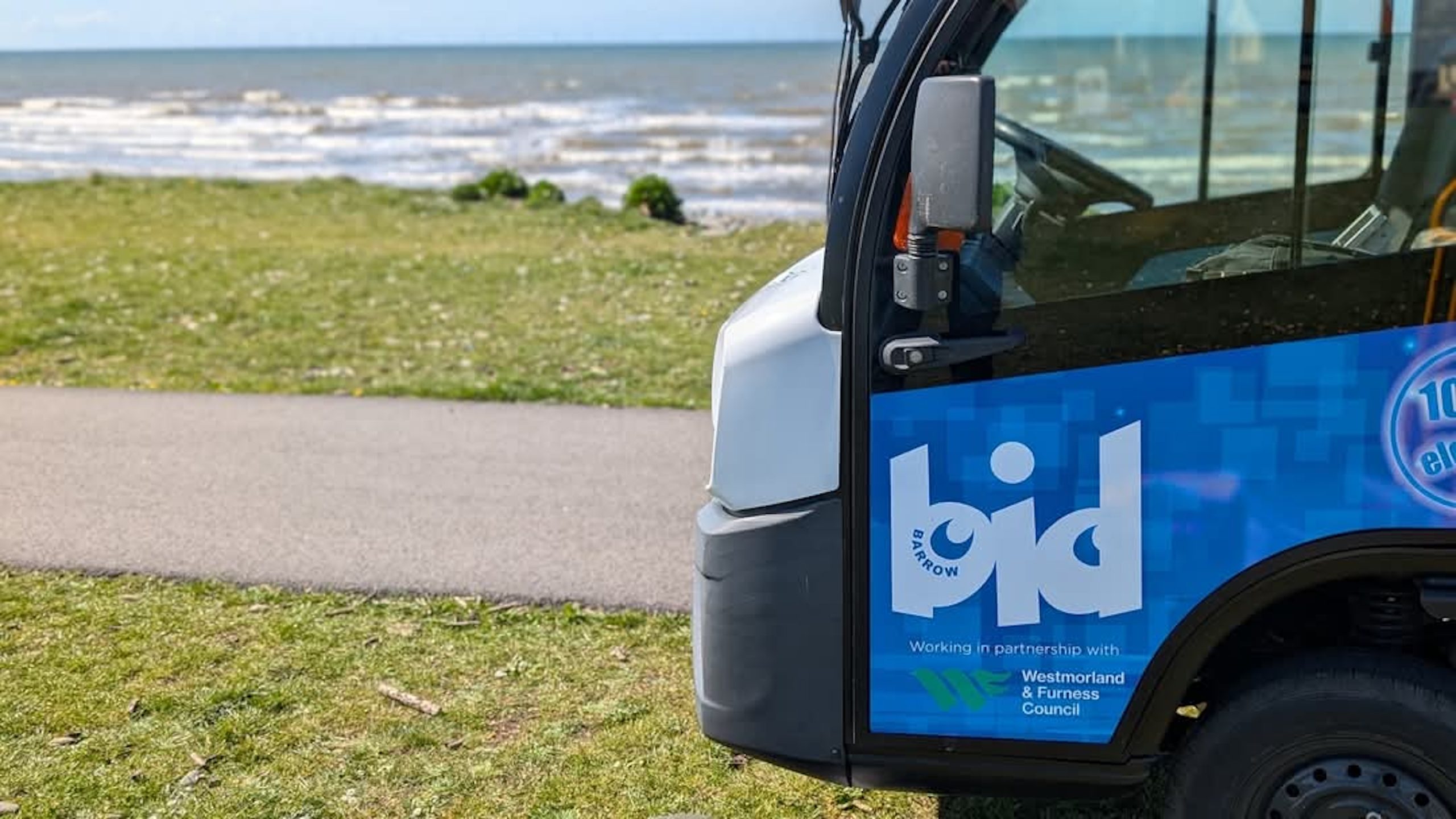 Barrow BID recruits all-electric Groupil G4 utility vehicle