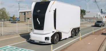Einride autonomous truck on public roads