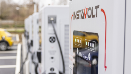 Major milestone as InstaVolt brings UK’s first battery storage direct to ultra rapid EV chargers on M6