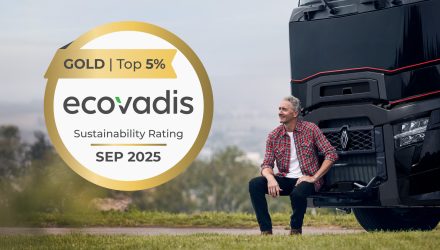 Renault Trucks awarded Ecovadis Gold for the seventh year running