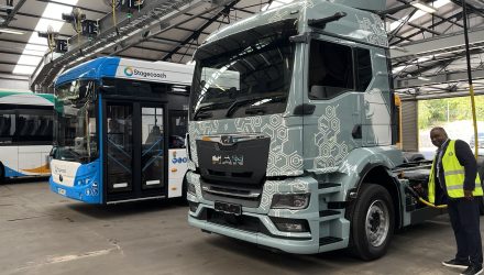 Stagecoach and VEV with first shared eHGV charging