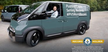 The Kia PV5 Cargo sets a Guinness World Record