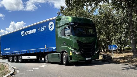 IVECO S-Way CNG achieves 1,000 km on a single refill