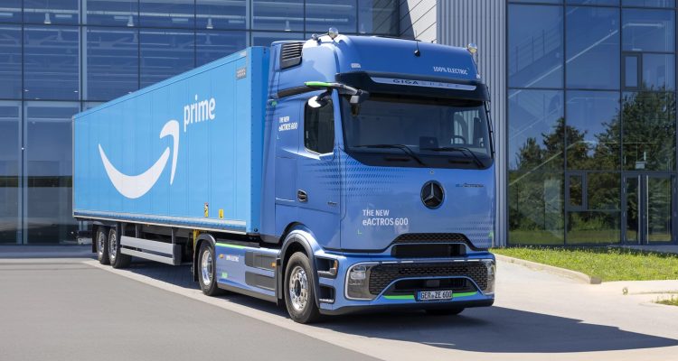 Amazon places largest-ever order of electric vehicles