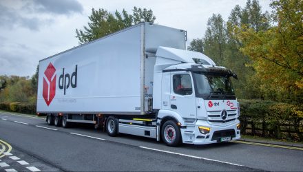 DPD to start long term trial of the Mercedes-Benz eActros 300