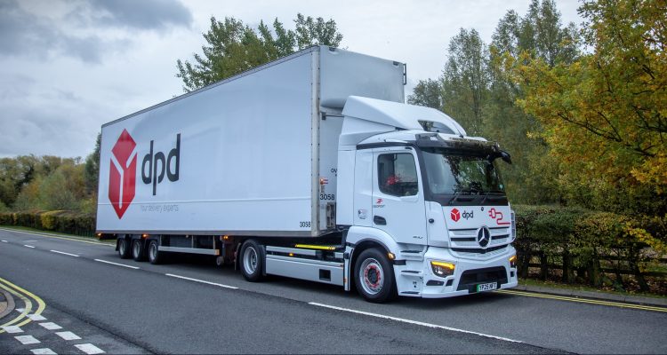 DPD to start long term trial of the Mercedes-Benz eActros 300