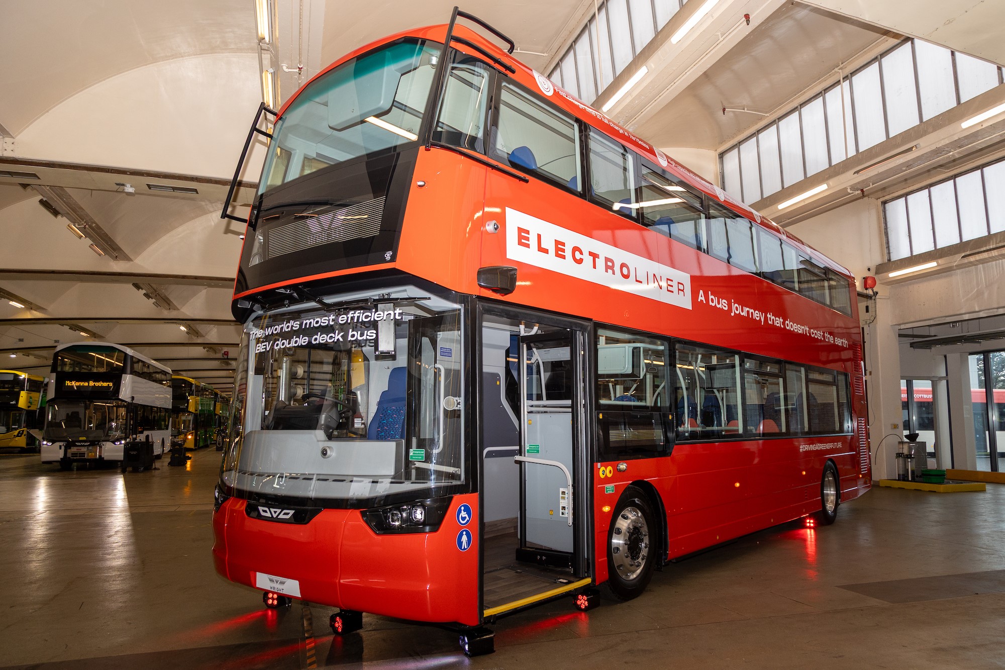 Wrightbus launches next generation of the Electroliner